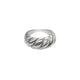 Vintage Croissant White Gold Ring