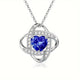 Nerida Luxaire Heart Sapphire Necklace