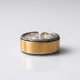 Handmade Rustic Two Tone Ring
