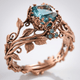 Forest Light Crystal Ring