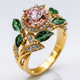 Gold Enchanted Garden Ring