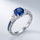 Cherished Blue Crystal Ring
