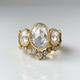 Trio Ovals Opal Ring