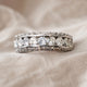 Chunky Paved Zirconia Ring