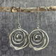 Labyrinth Silver Earrings