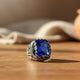 Klara Saphira Dual Tone Ring