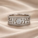Exquisite White Gold Zirconia Ring