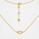 Isla Marina Unique Gold Necklace