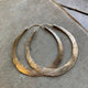 Antique Loop Gold Earrings