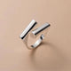 Simple geometric ring with smooth braids