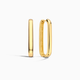 Elegant Icon Golden Hoops