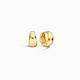 Rue Elegant Golden Mini Hoops