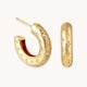 Cosmic Vintage Hoop Earrings