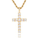 Cross Necklace | Gold