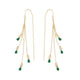 Calista Moreau Gold Tassel Earrings