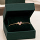 Blush Love Pink Heart Bracelet