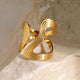Exquisite Gold Beaded Ring