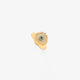 Sapphire Sunburst Spinner Ring | Gold