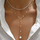 The Graduated Pearl Strand Necklace