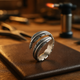 Angel Feather Memorial Ring