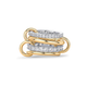 Interlocking Stackable Rings | Gold