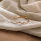 Vintage Golden & Silver Twist Ring
