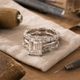 Vintage Silver Bright Layer Ring