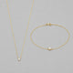 Clea Moissanite Stone Gold Set