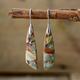 Charm - Vintage Natural Stone Earrings