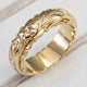 Antique Gold Flower Ring