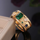 Artistic Mosaic Ring
