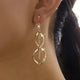 Sunbeam Spiral Earrings | Gold