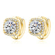 Nadine Square Earrings | Gold