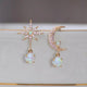 Pearl Star Earrings