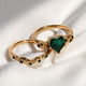 Heartbound Duo Ring Set