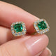 Elegant Regal Square Studs