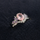 Miravelle Leafglow White Gold Ring Set