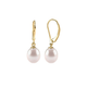 Pearl Drop Earrings | Gold