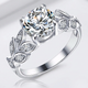 Zirconia Inlaid Whisper Ring