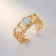 Opal Celestial Wings Ring