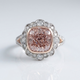 Rose Vintage Zirconia Ring