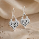 Exquisite Heart Dangle Earrings