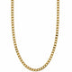 Flat Link Gold Chain Necklace