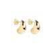 Mato Drop Gold Earrings