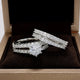 Eternal Radiance White Gold Ring Set