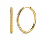 Sorel Pave Gold Timeless Earrings