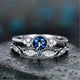 Avelisse Moraziel White Gold Ring Set