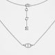 Isla Marina Unique White Gold Necklace