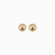 Ball Earrings | Gold