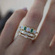 Vintage Opal Ring Set